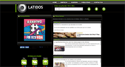 Desktop Screenshot of latidos.com.ar